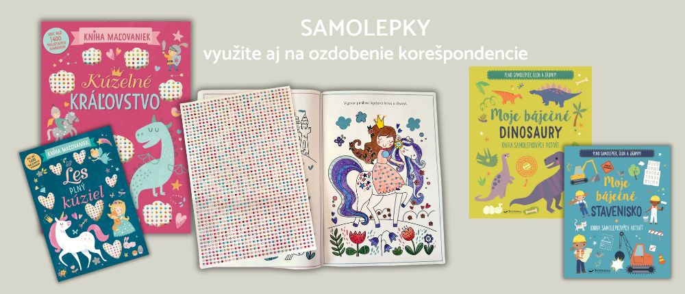 Knihy so samolepkami
